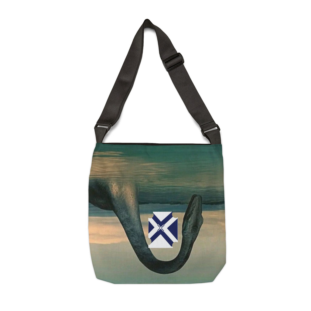 Sea Monster Adjustable Tote Bag — XT Sea Monster Graphic