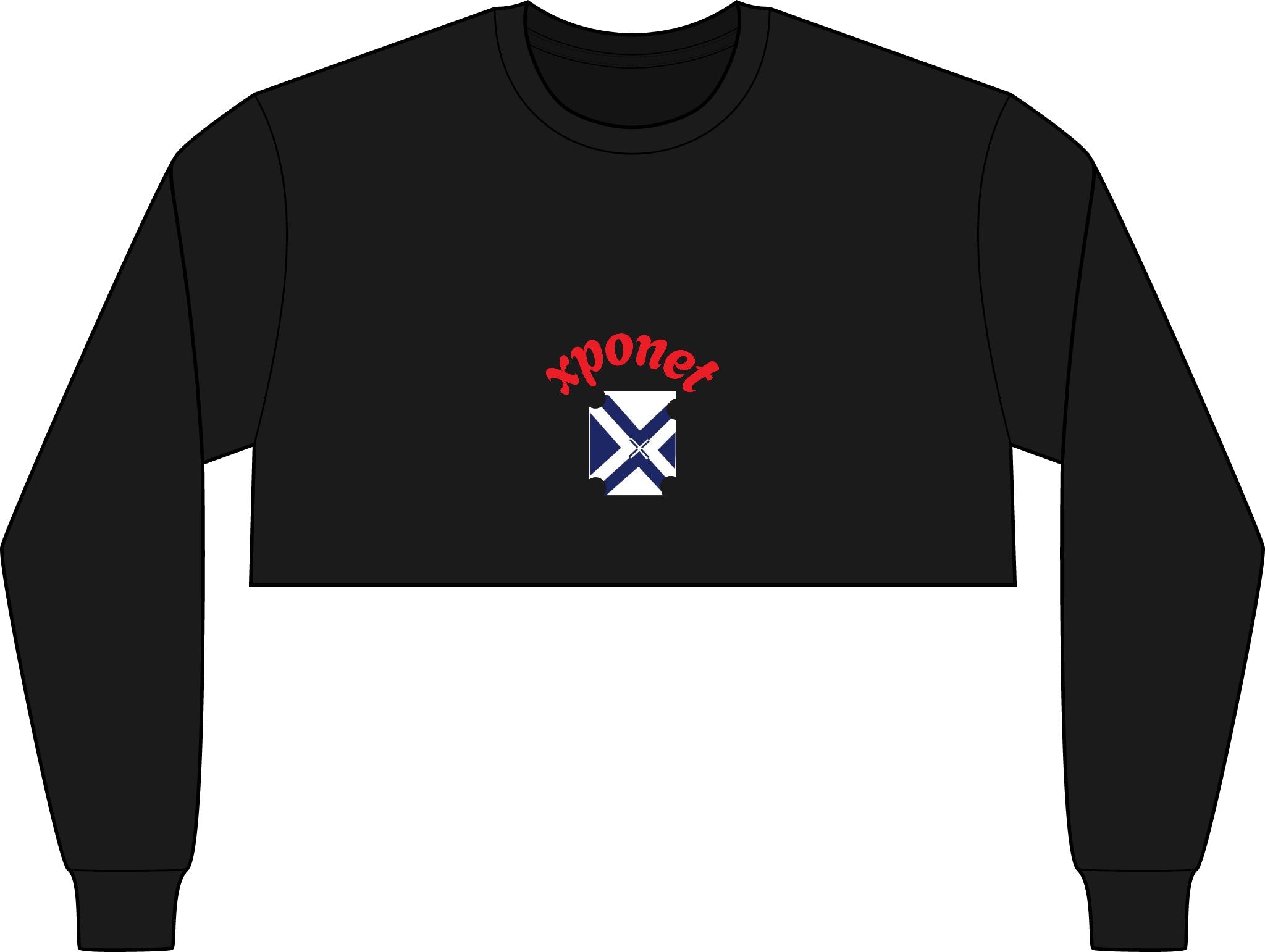 Women's FWD Fashion Crop Long Sleeve Tee
