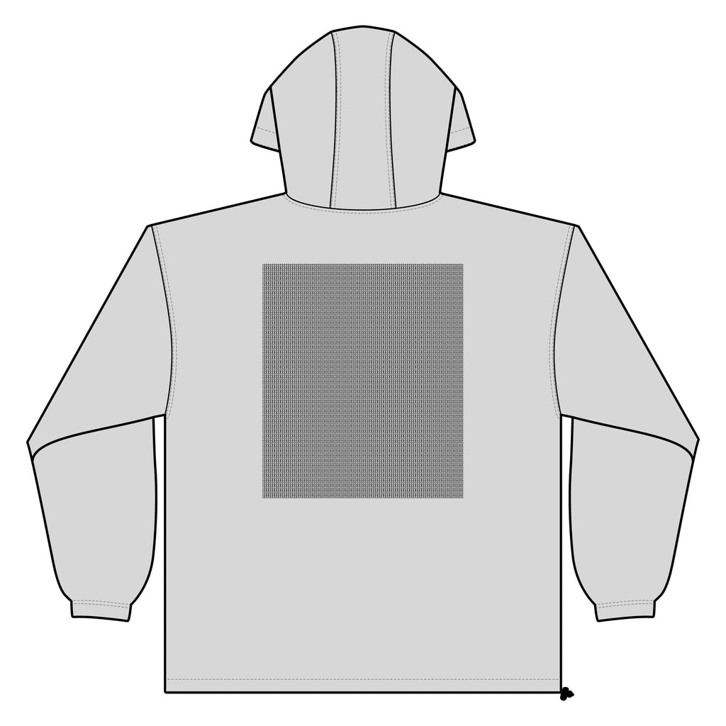Unisex Lightweight Quarter-Zip Windbreaker Pullover Jacket