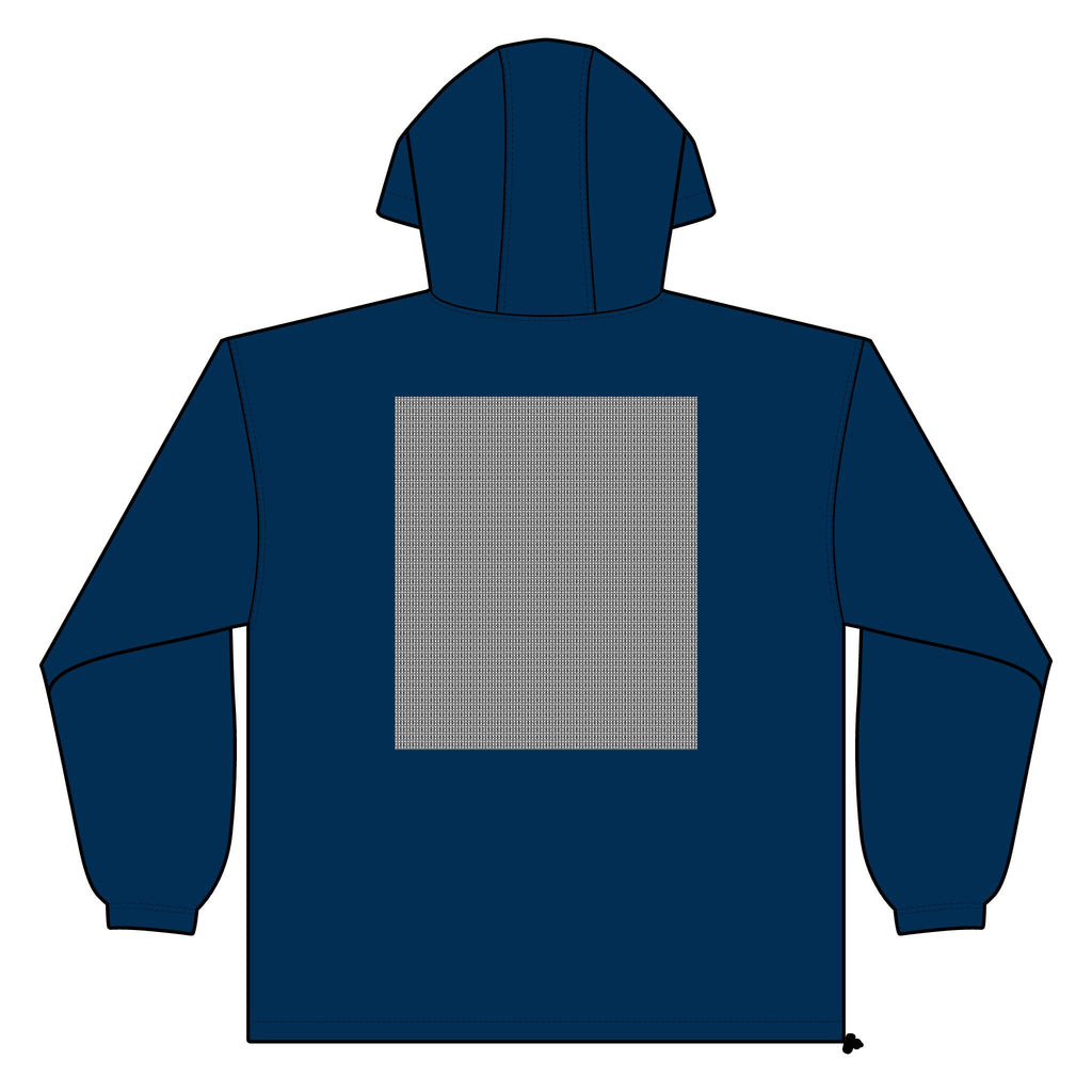 Unisex Lightweight Quarter-Zip Windbreaker Pullover Jacket