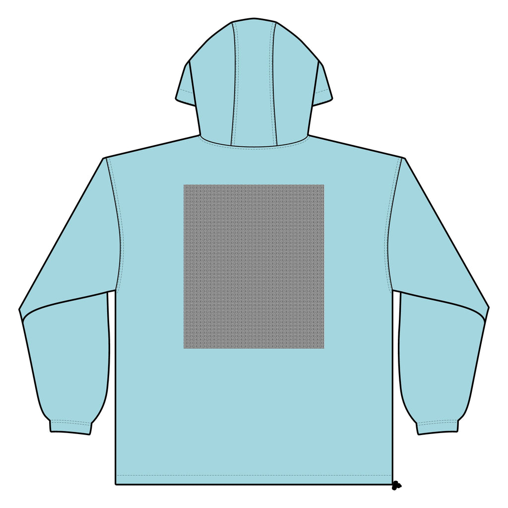 Unisex Lightweight Quarter-Zip Windbreaker Pullover Jacket