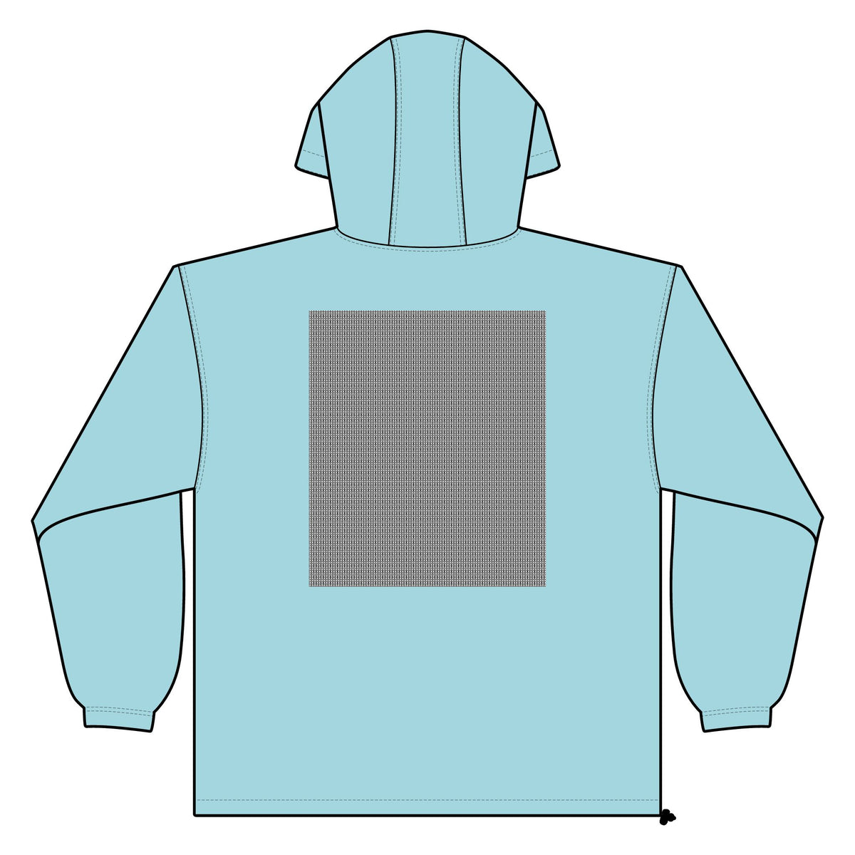 Unisex Lightweight Quarter-Zip Windbreaker Pullover Jacket