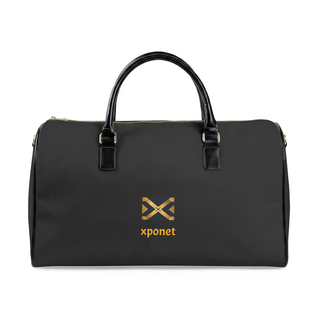 Faux Leather Travel Bag