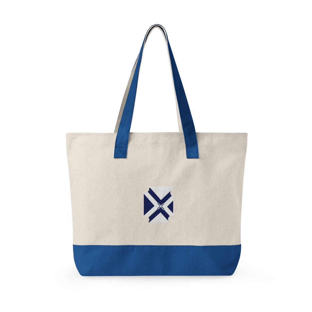 XT7 Zippered Canvas Tote — Durable Everyday Shoulder Bag