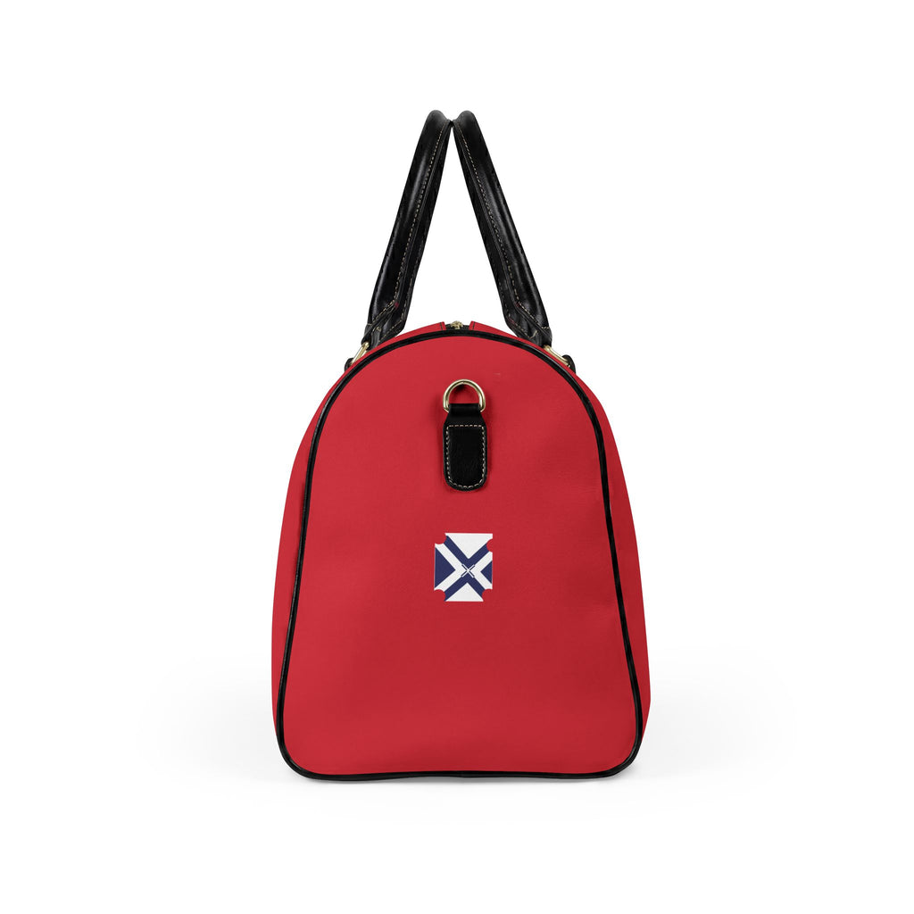 Faux Leather Travel Bag