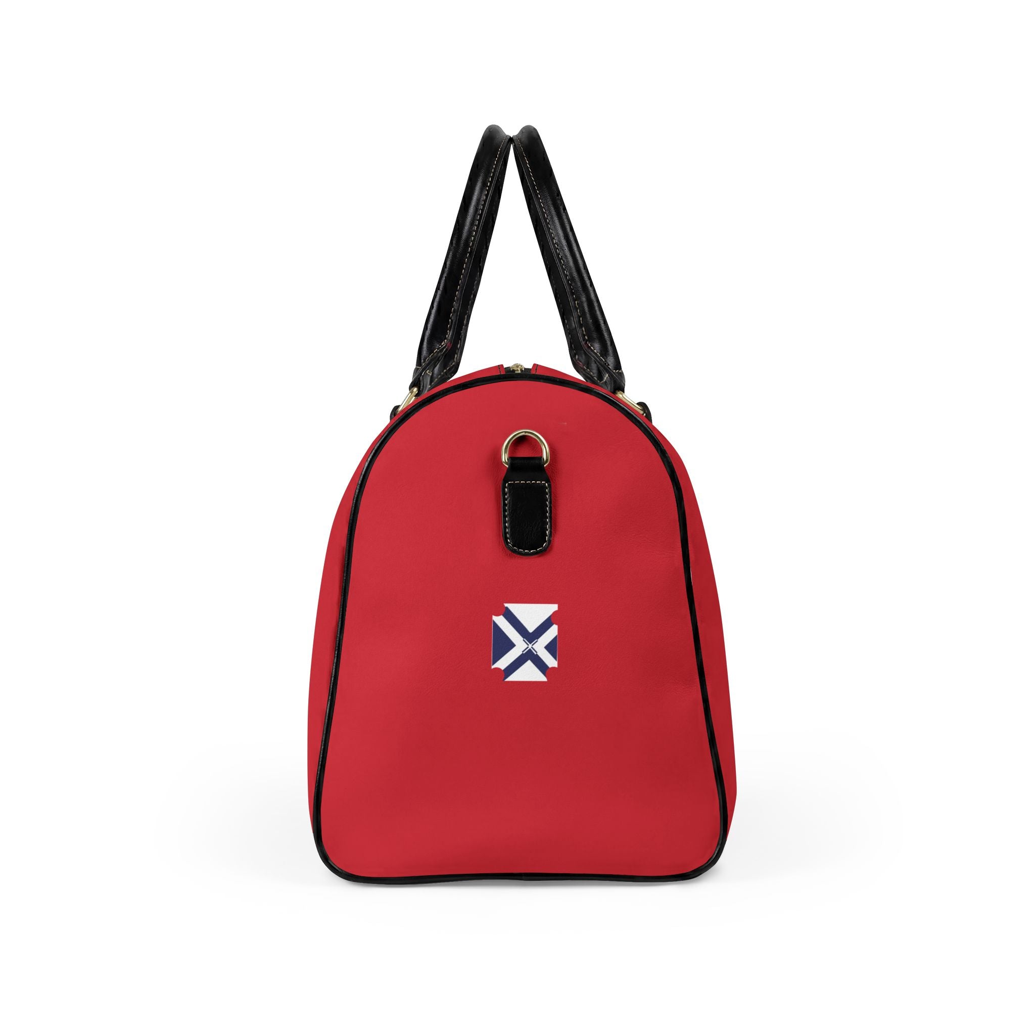 Faux Leather Travel Bag