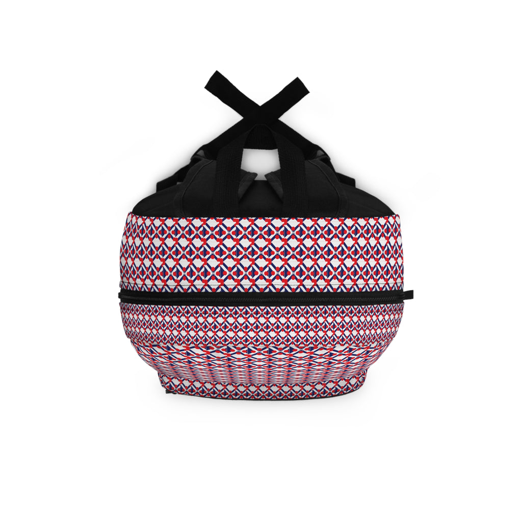XT9 Backpack Pink Mosaic Backpack — Stylish Everyday School & Travel Bag