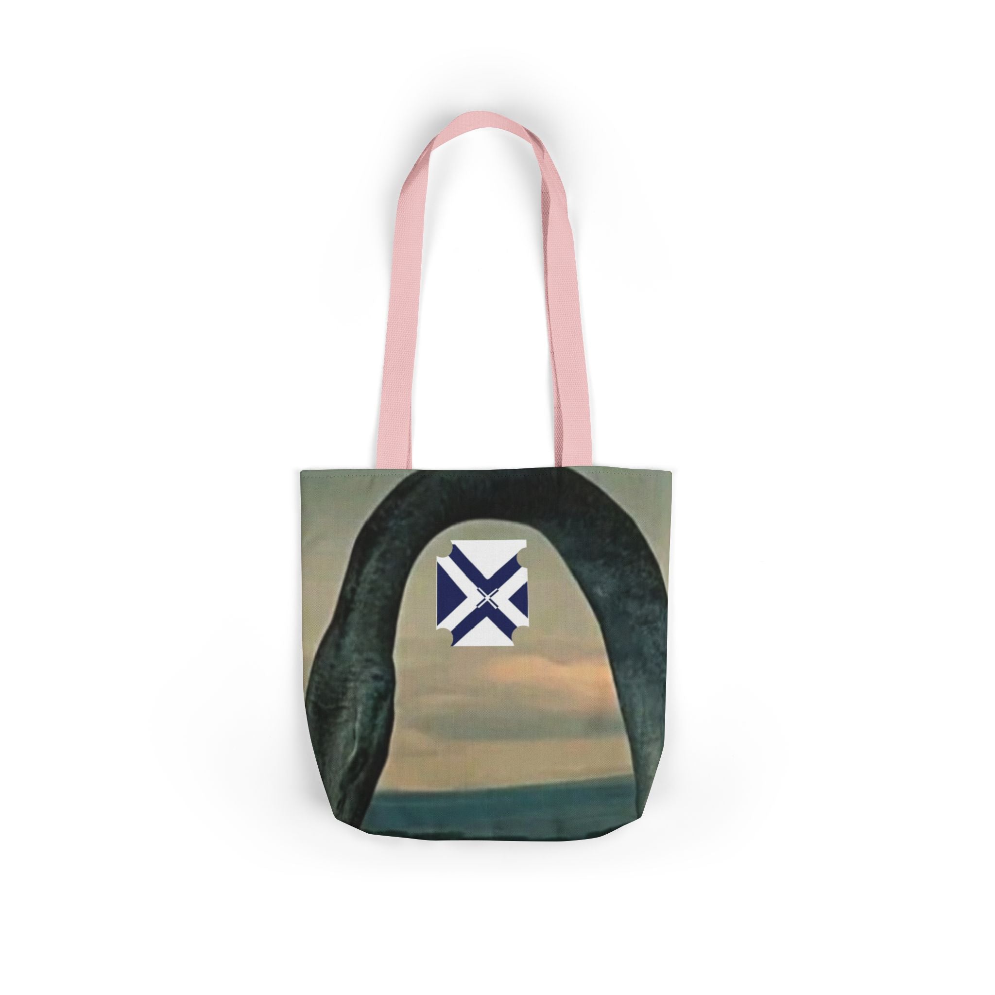 Sea Monster Canvas Tote Bag — XT Sea Monster Graphic
