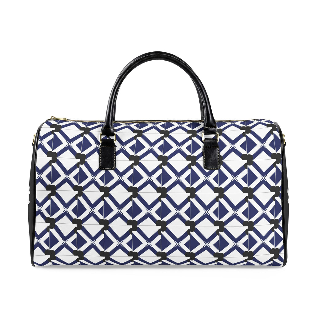 Faux Leather Travel Bag
