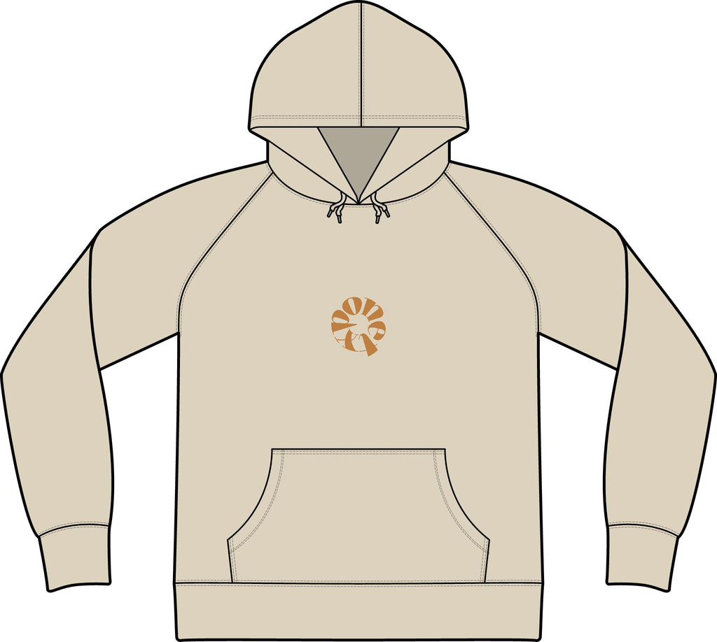 Unisex Icon Lightweight Loopback Terry Hooded Sweatshirt