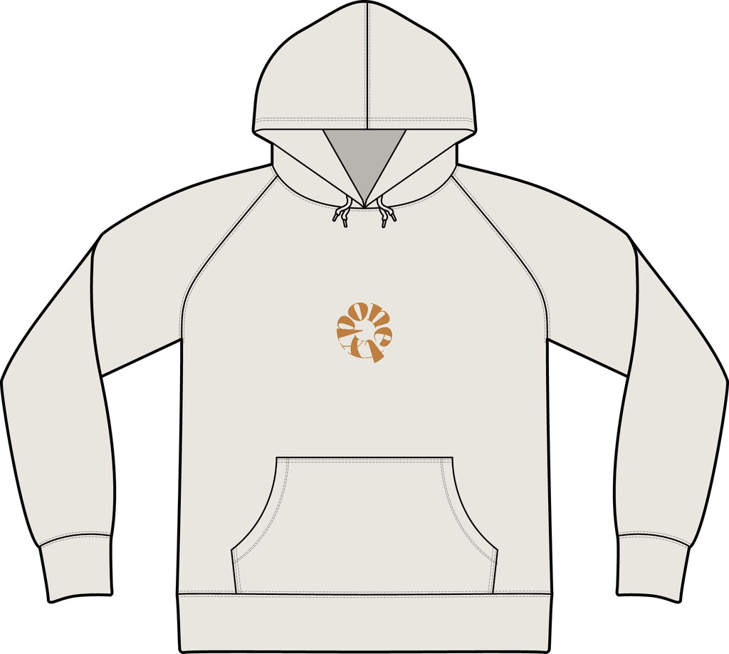 Unisex Icon Lightweight Loopback Terry Hooded Sweatshirt