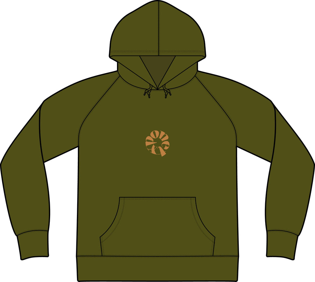Unisex Icon Lightweight Loopback Terry Hooded Sweatshirt