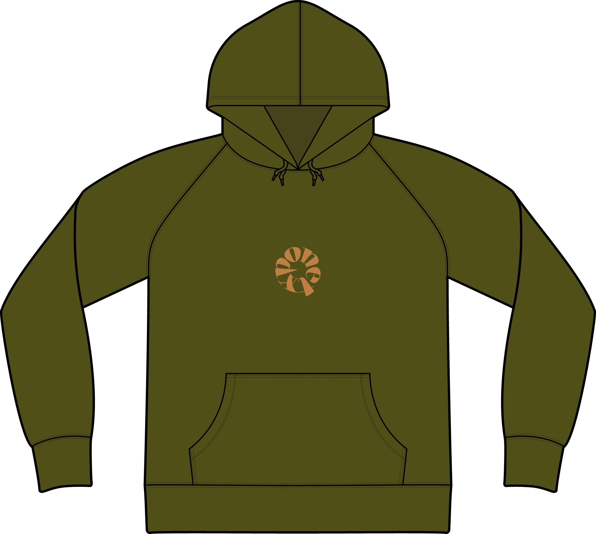 Unisex Icon Lightweight Loopback Terry Hooded Sweatshirt