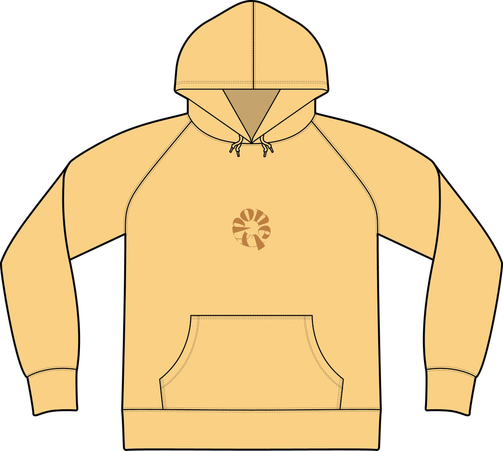 Unisex Icon Lightweight Loopback Terry Hooded Sweatshirt