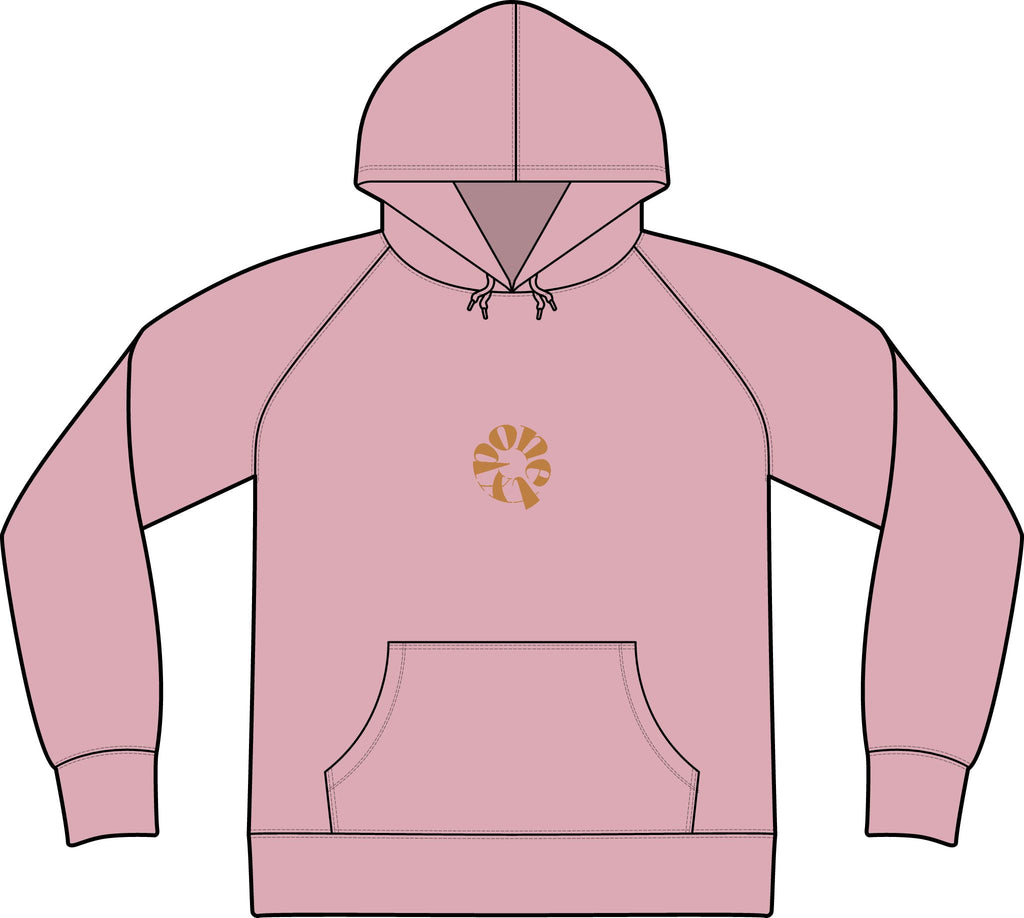 Unisex Icon Lightweight Loopback Terry Hooded Sweatshirt