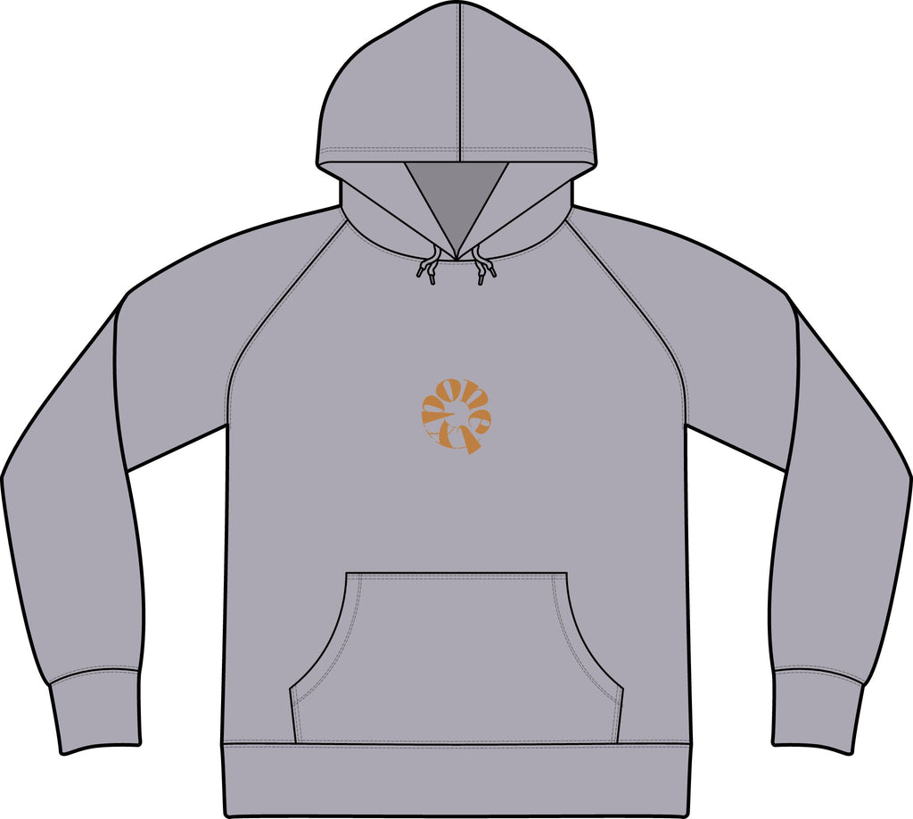 Unisex Icon Lightweight Loopback Terry Hooded Sweatshirt