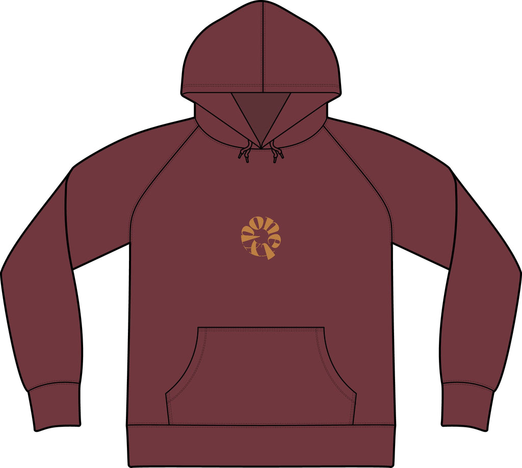 Unisex Icon Lightweight Loopback Terry Hooded Sweatshirt