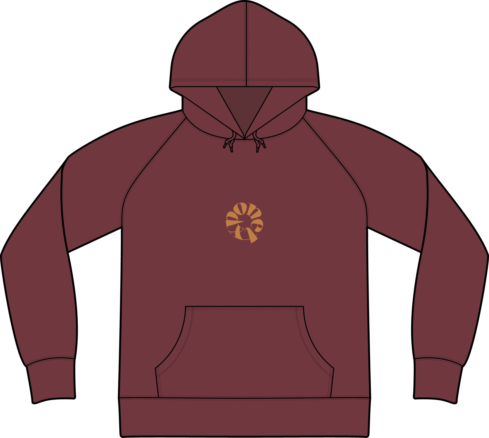 Unisex Icon Lightweight Loopback Terry Hooded Sweatshirt