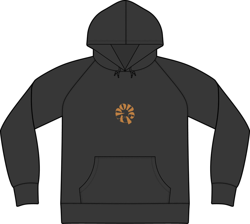 Unisex Icon Lightweight Loopback Terry Hooded Sweatshirt