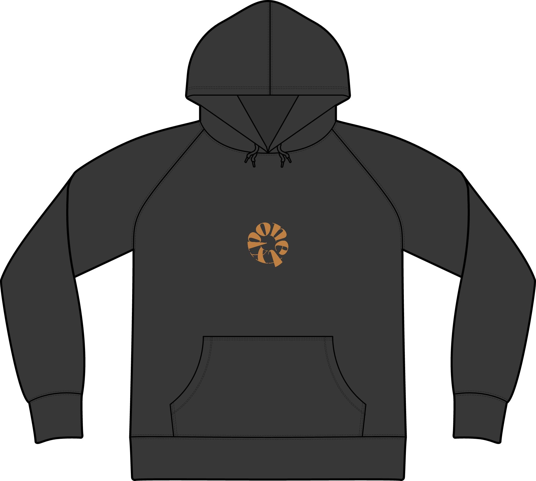 Unisex Icon Lightweight Loopback Terry Hooded Sweatshirt
