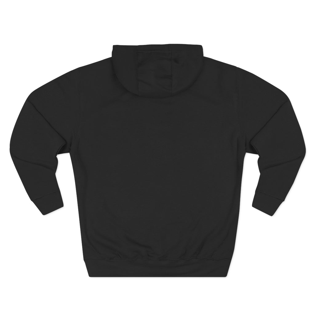 Minimalist Geometric Logo Hoodie — Small Center Chest Icon