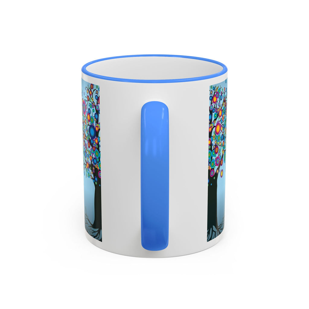 Xponet Mug with Colorful Tree of Life Design (11oz, 15oz)
