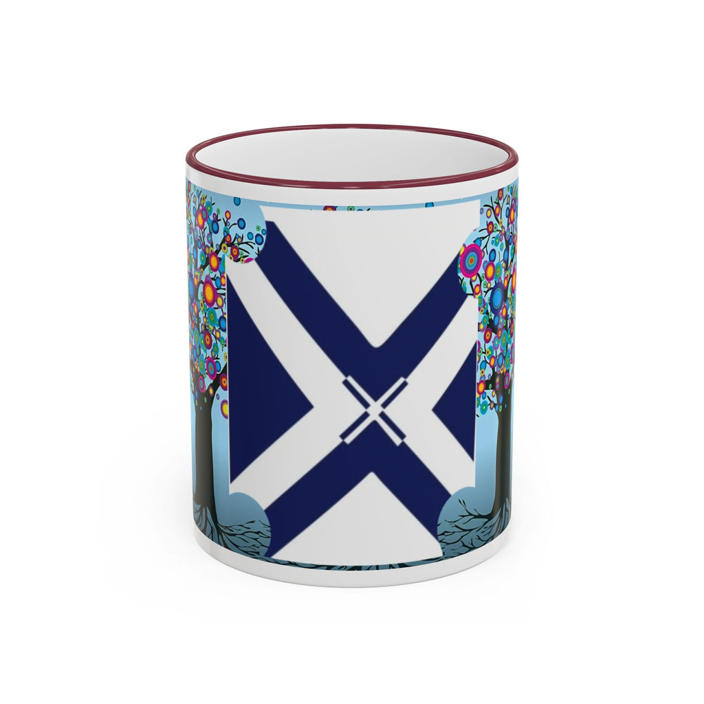 Xponet Mug with Colorful Tree of Life Design (11oz, 15oz)