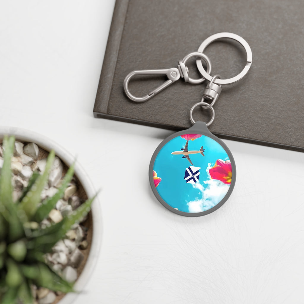 XT Keyring Tag — Minimal Metal Keychain