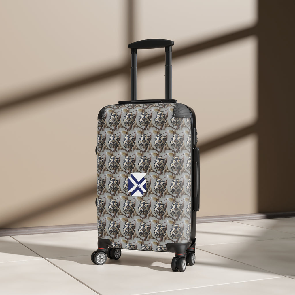 Xt Suitcase — Minimal Monogram Luggage