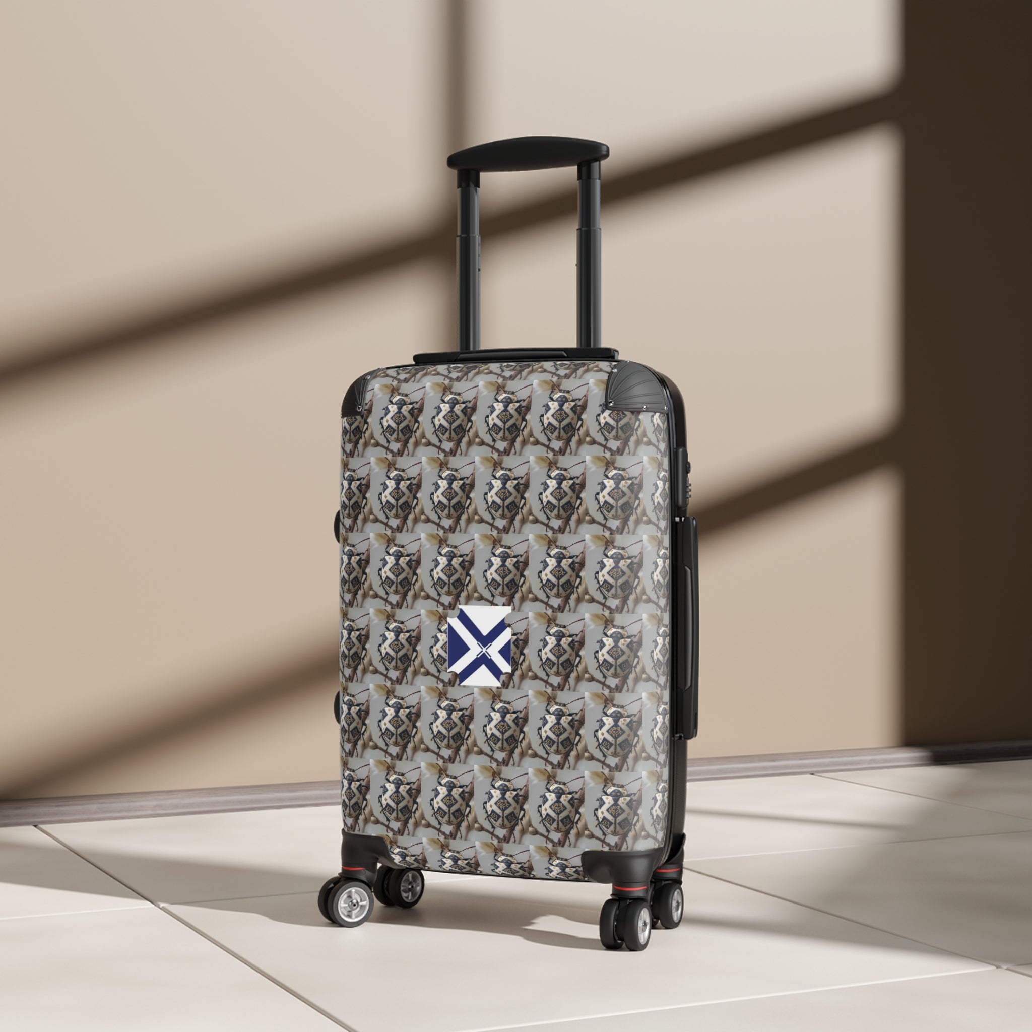 Xt Suitcase — Minimal Monogram Luggage