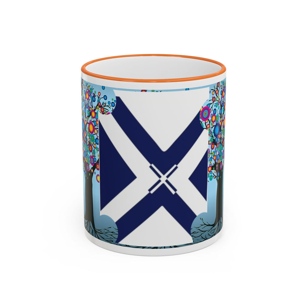 Xponet Mug with Colorful Tree of Life Design (11oz, 15oz)