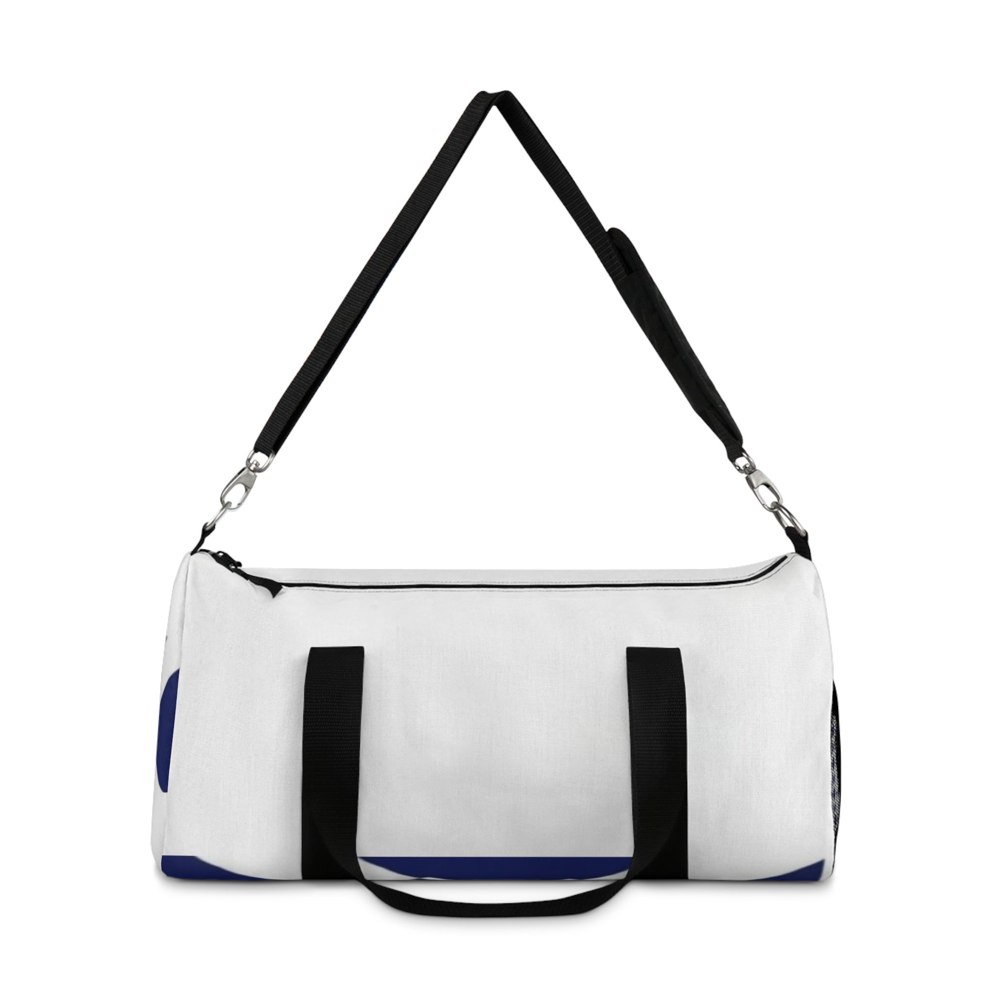 Navy Wave Duffel Bag — Travel & Gym Weekender