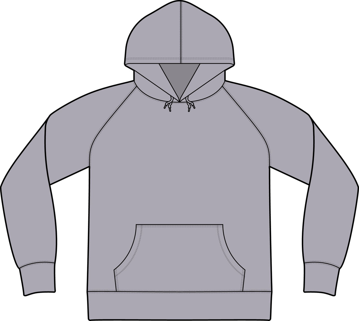 Unisex Icon Lightweight Loopback Terry Hooded Sweatshirt