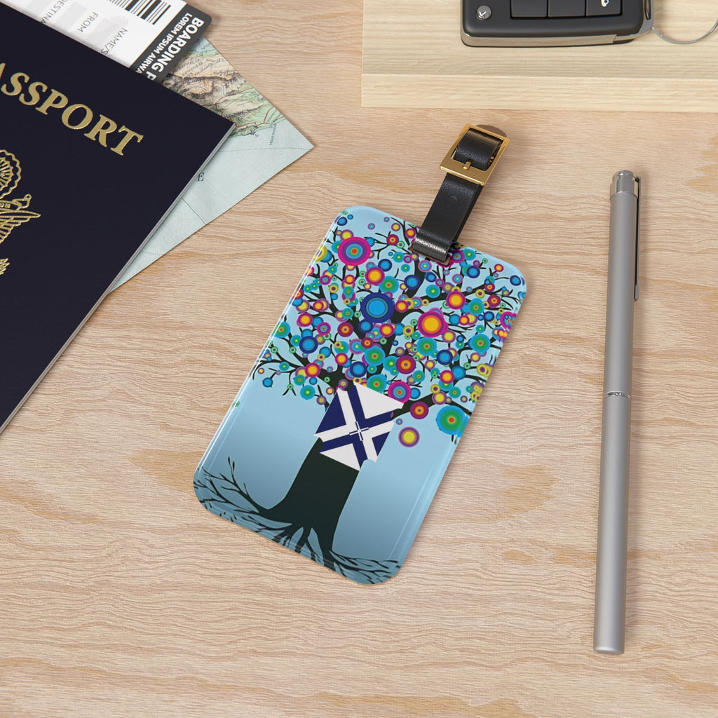 XT Luggage Tag — Personalized Initial Travel Tag