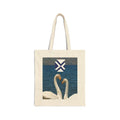 XT Cotton Canvas Tote Bag — Minimal Monogram Organic Market Tote