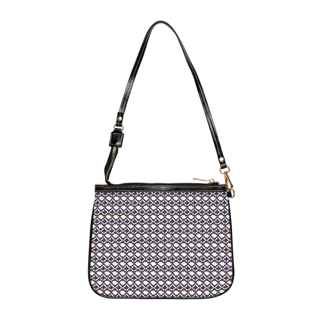 Patterned Small Shoulder Bag – Geometric Print Crossbody Purse