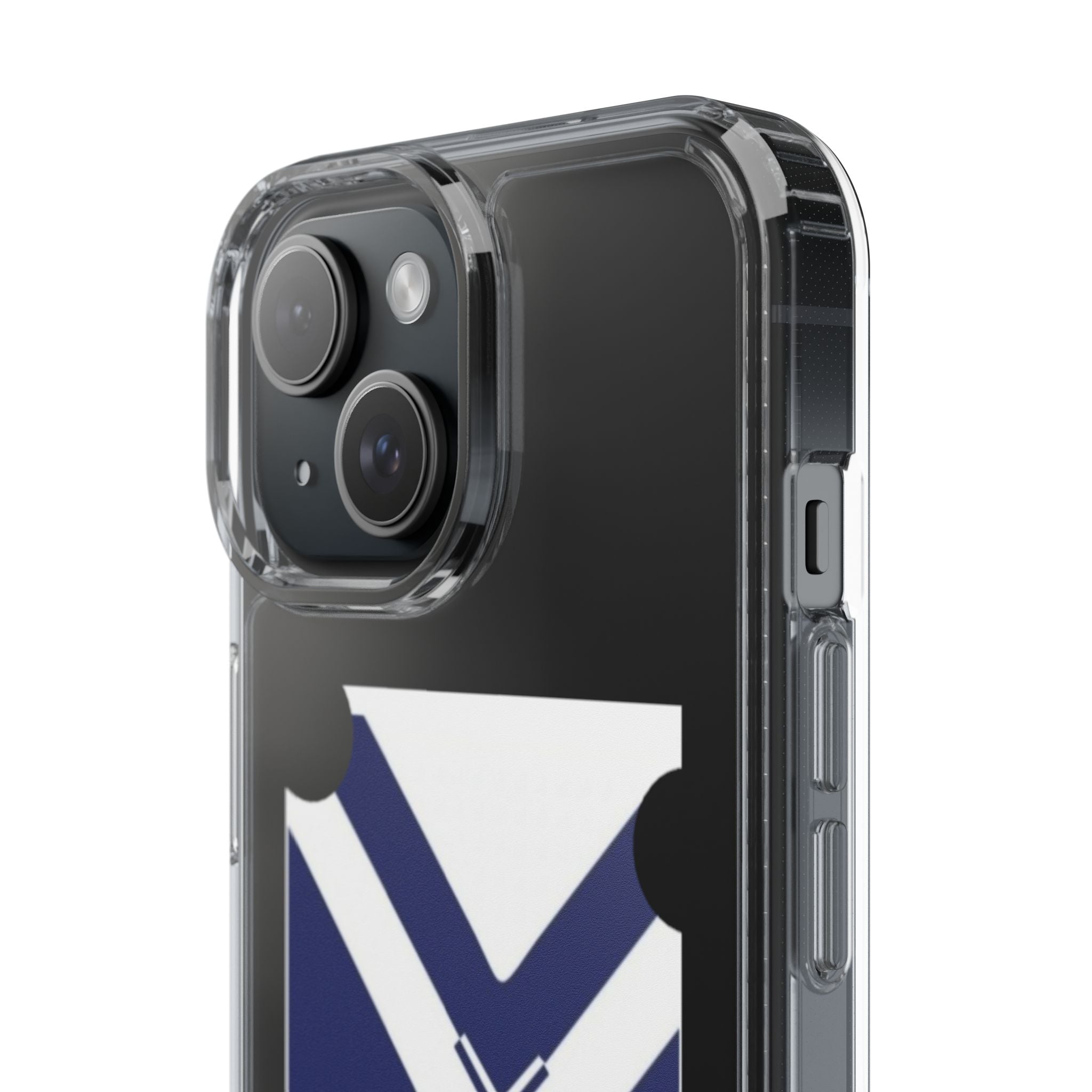 xT7 Saltire Clear Phone Case - Blue White Scottish Flag iPhone Cover