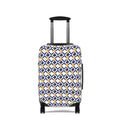 XT9 Nautical Luggage Cover — Blue & Yellow Travel Protector