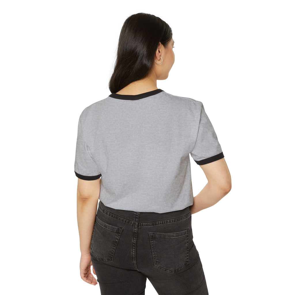 Minimal Xt Logo 80s Ringer T‑Shirt