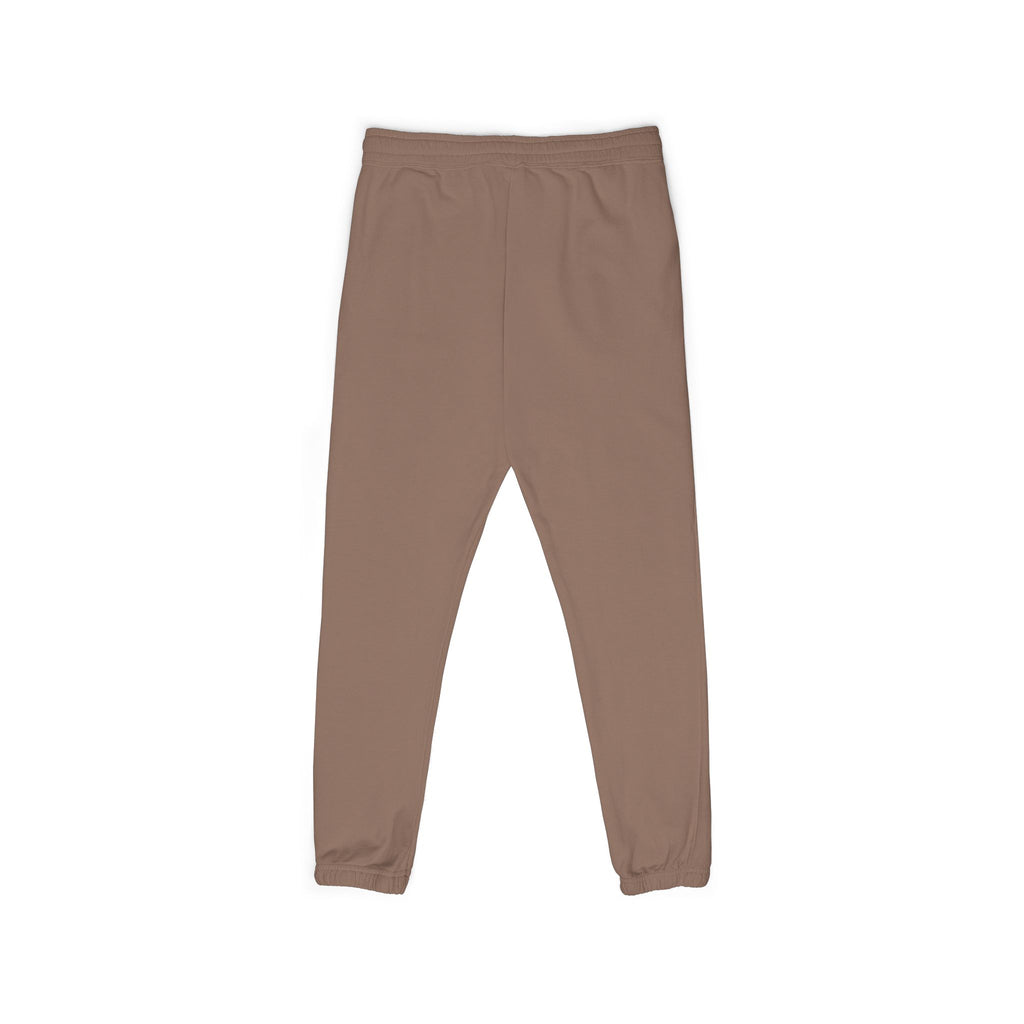 Geo Patch Sweatpants — Minimal Pixel Cross Joggers