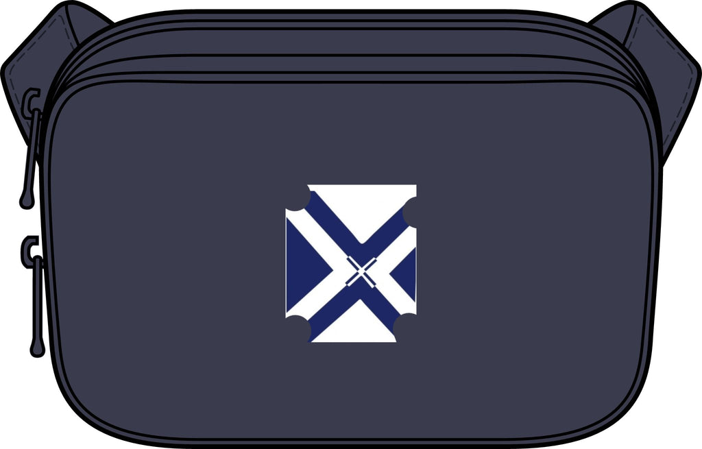 Matte Dual-Compartment Crossbody