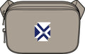 Matte Dual-Compartment Crossbody