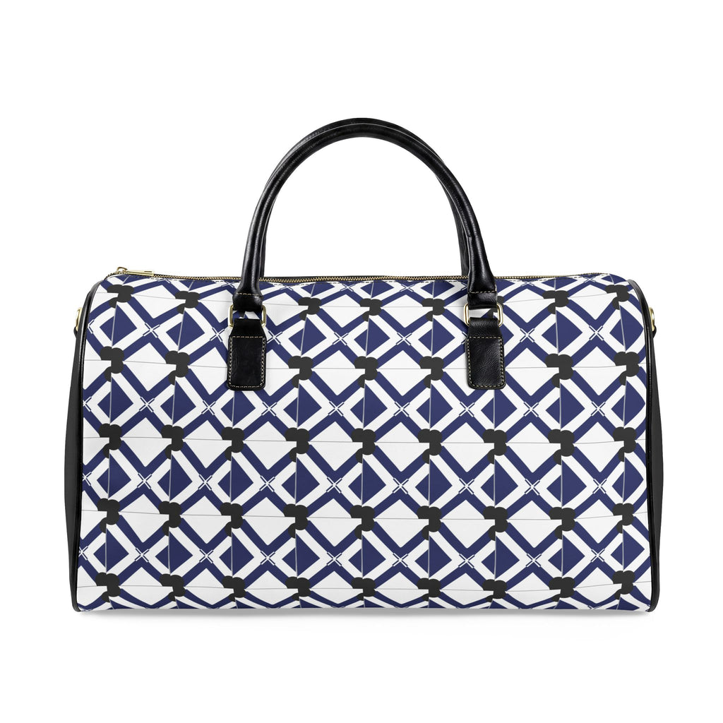 Faux Leather Travel Bag