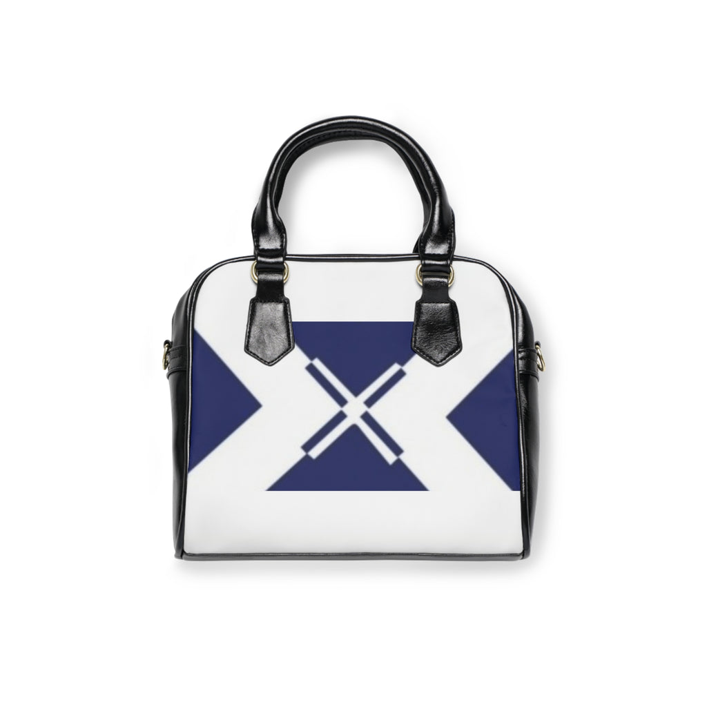 XT3  Shoulder Handbag — Navy Geometric Travel Purse