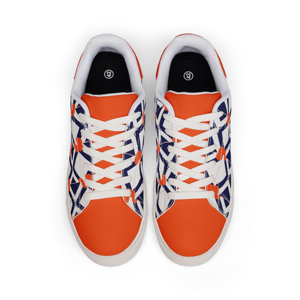 Men's Low-Top Leather Sneakers