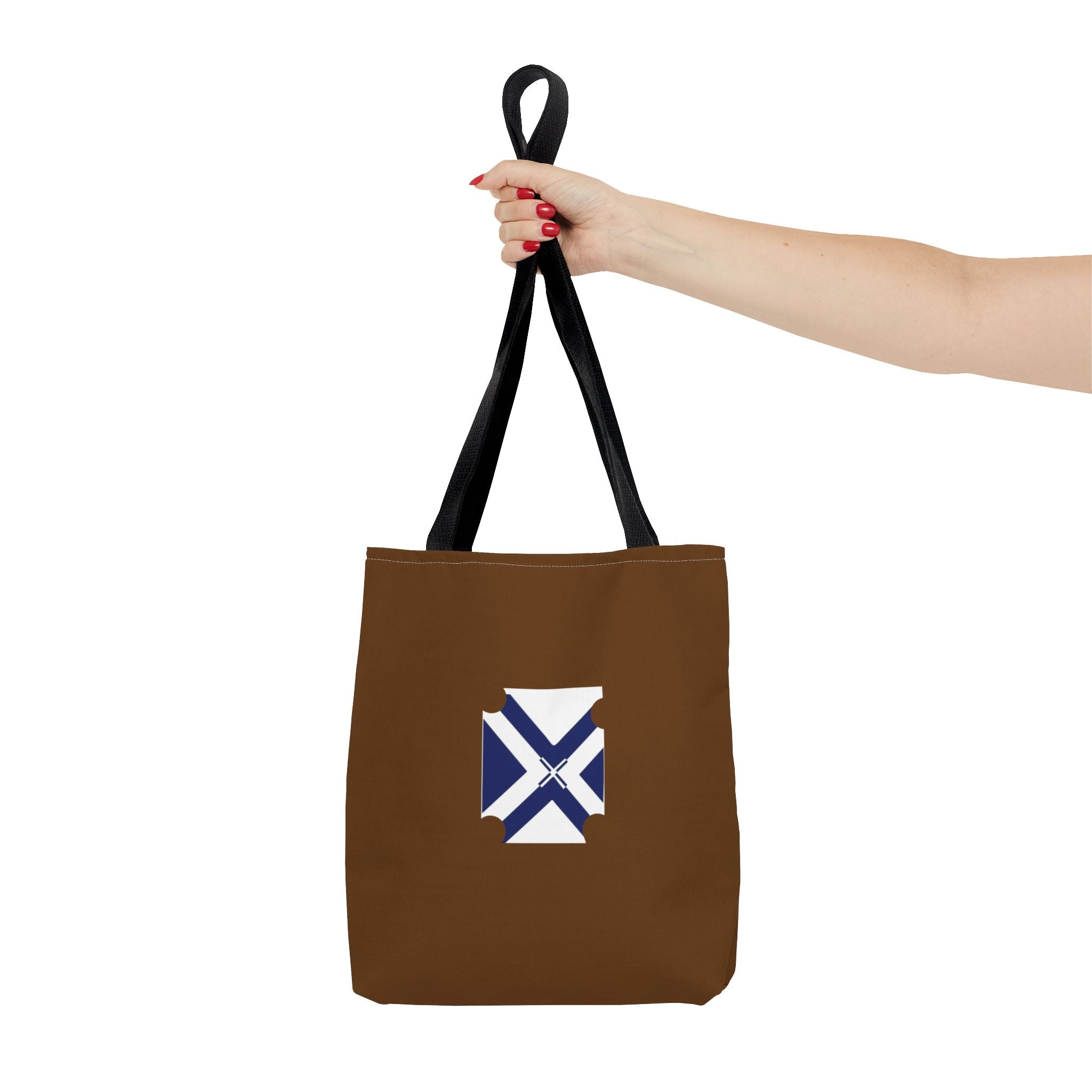 XT7 Tote Bag with Blue Cross Emblem — Casual Everyday Tote