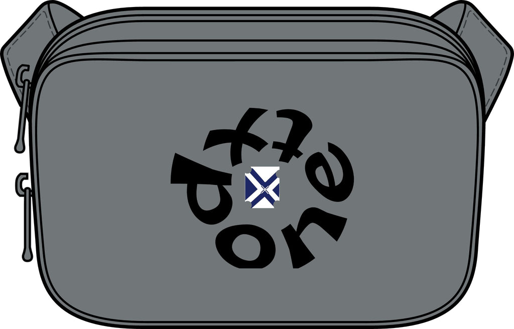 Matte Dual-Compartment Crossbody