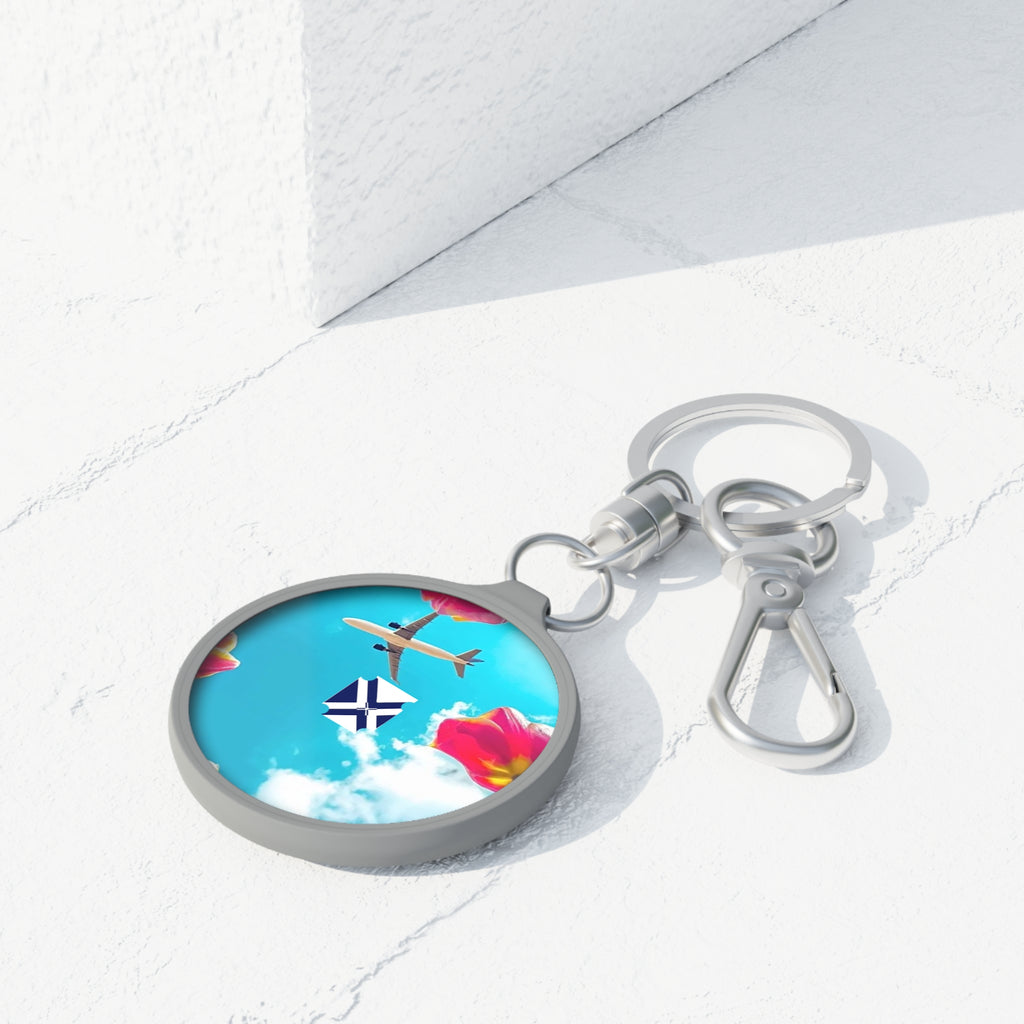 XT Keyring Tag — Minimal Metal Keychain
