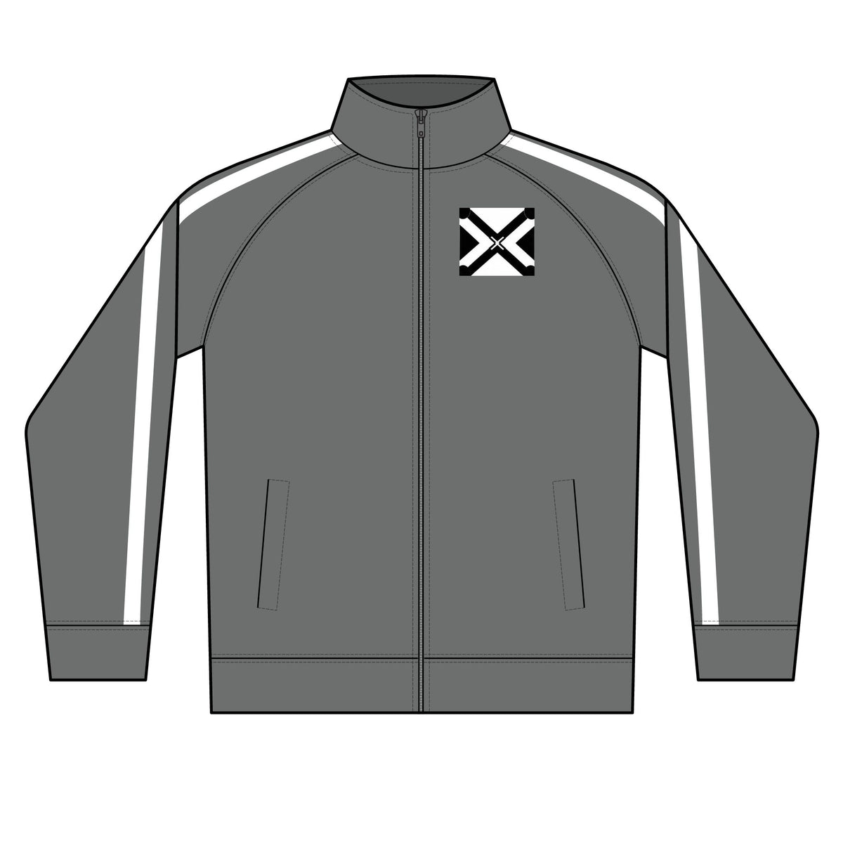 Men's Lightweight Poly-Tech Full-Zip Track Jacket