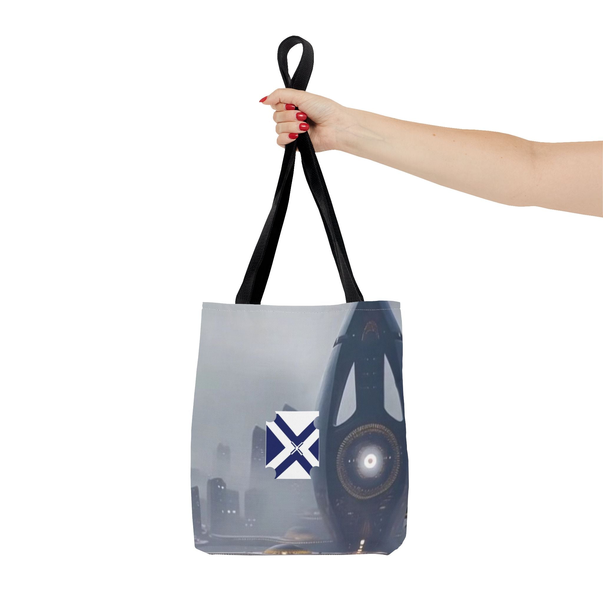 XT City Night Tote Bag — AOP Urban Skyline Design